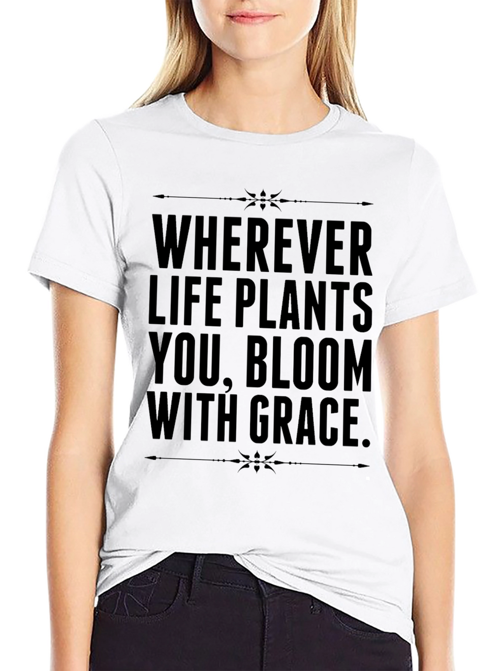 Bloom With Grace Graphic T-Shirt