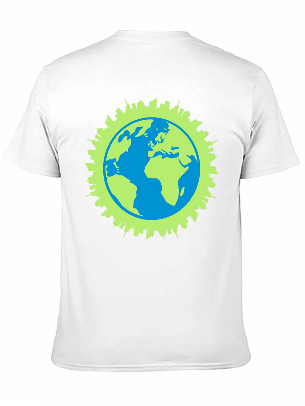 Eco-Friendly Earth Graphic T-Shirt