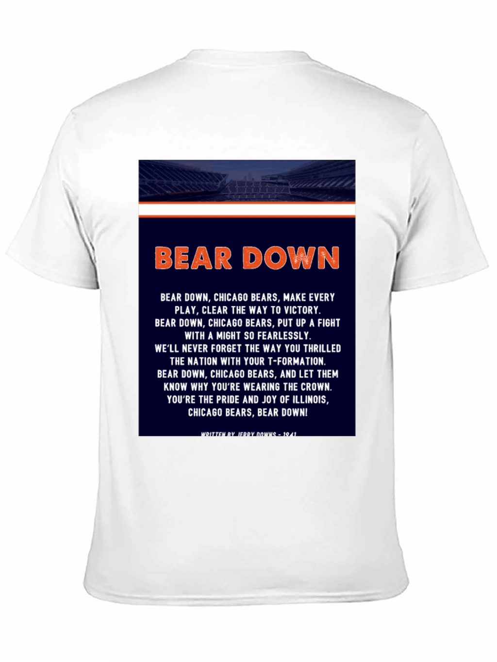 Chicago Bears Bear Down Graphic T-Shirt