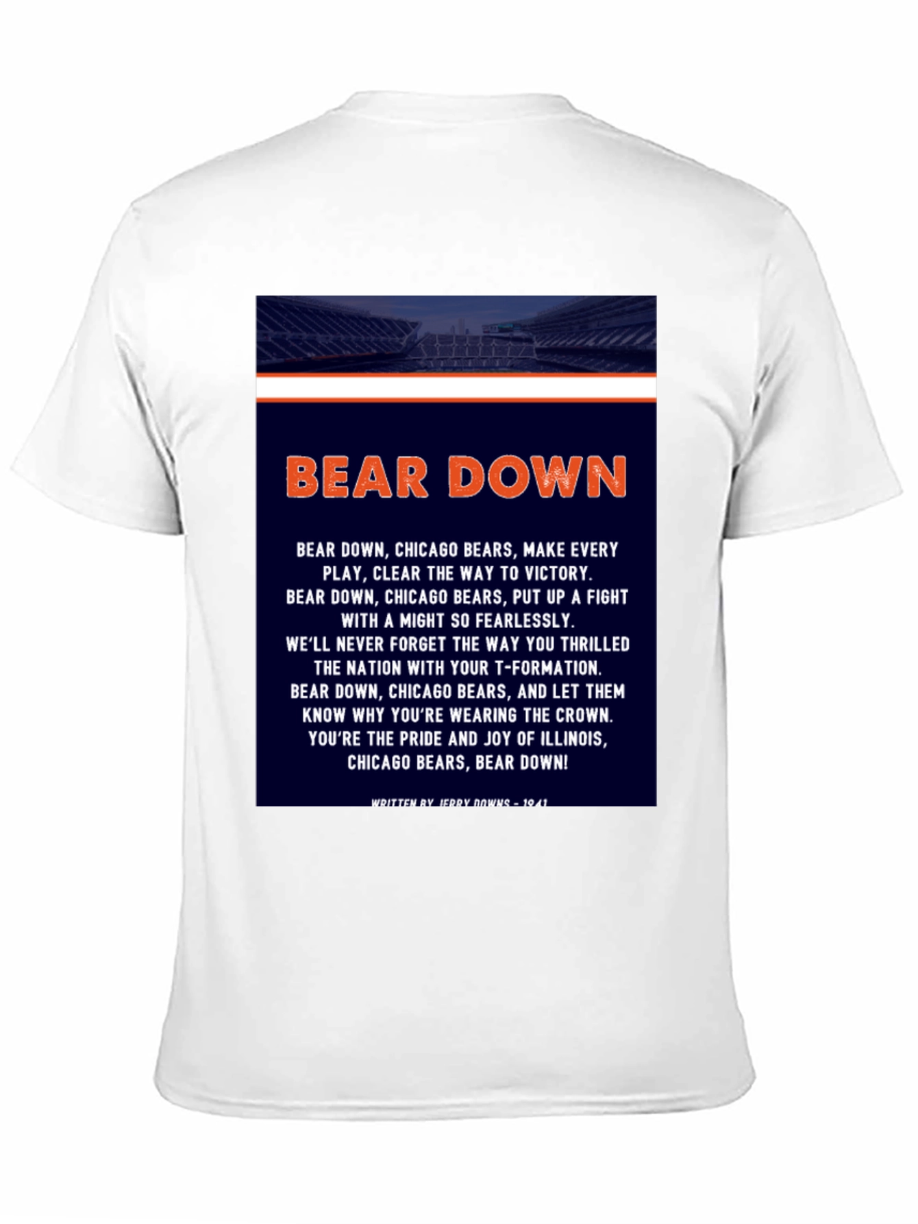 Chicago Bears Bear Down Graphic T-Shirt