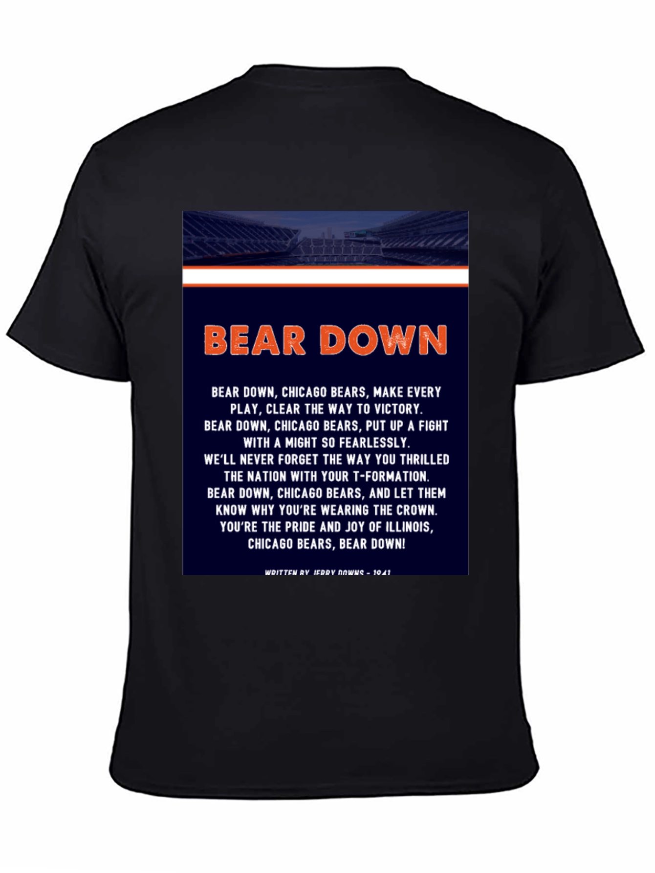 Chicago Bears Bear Down Graphic T-Shirt