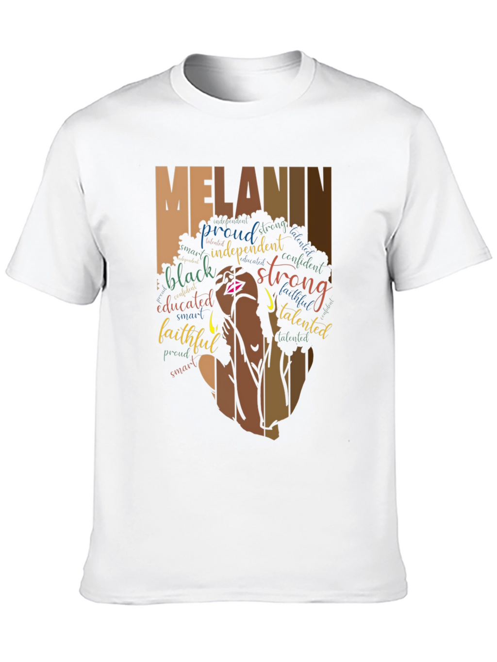 Melanin Pride Black History Month Graphic Tee