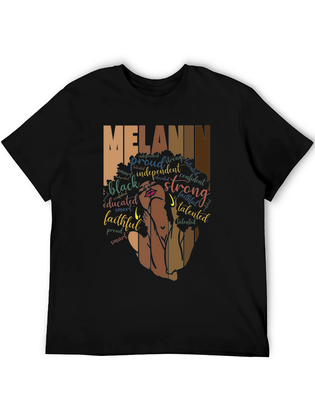 Melanin Pride Black History Month Graphic Tee