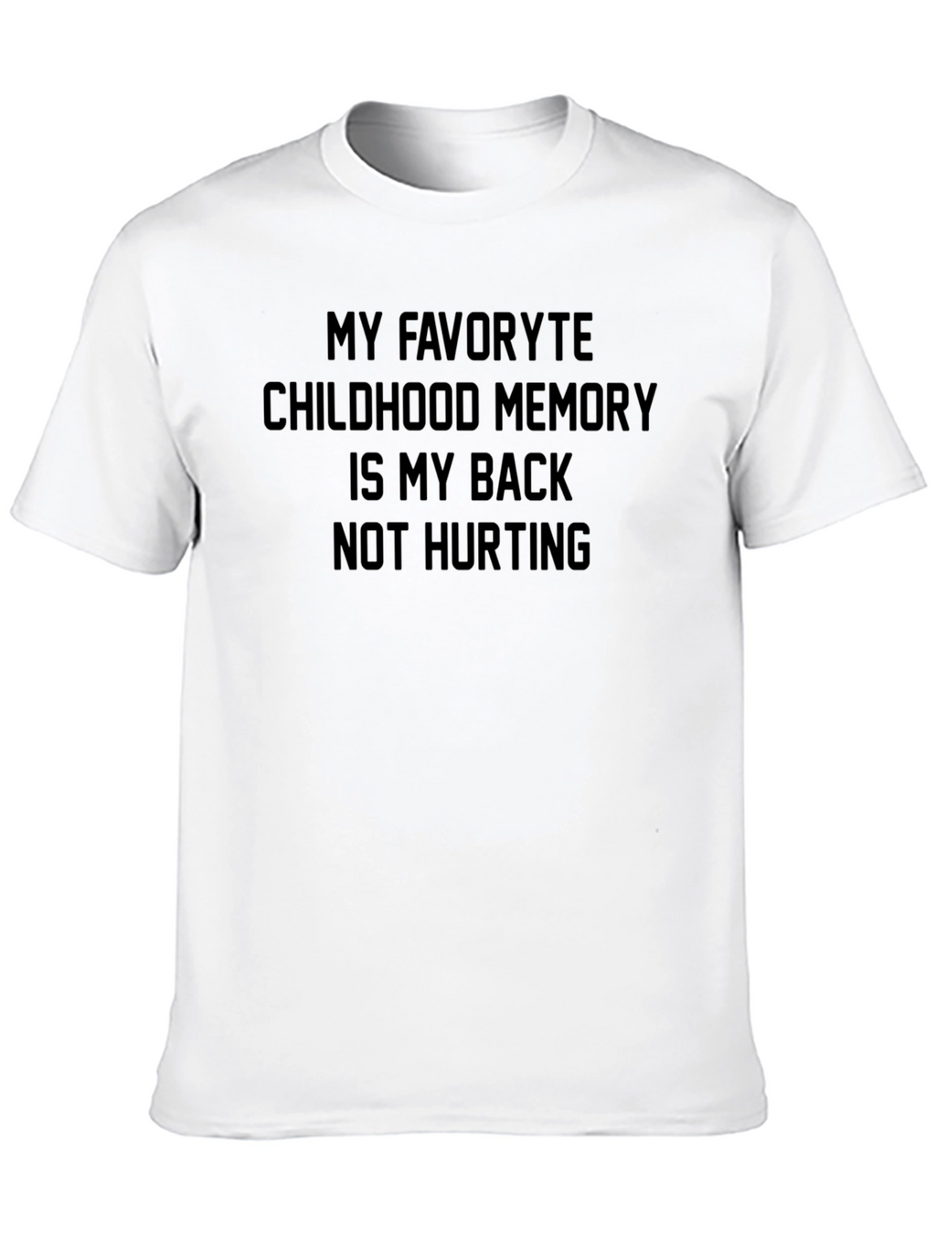 Funny Back Pain Adulting T-Shirt