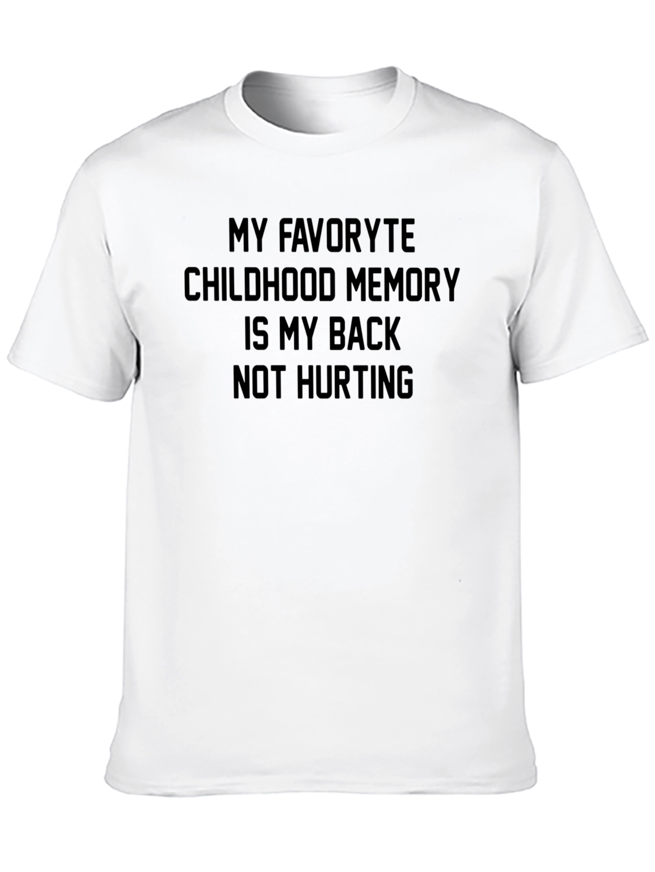 Funny Back Pain Adulting T-Shirt