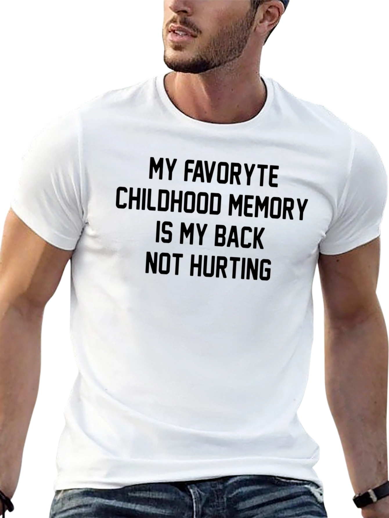 Funny Back Pain Adulting T-Shirt