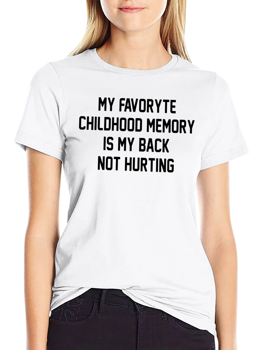 Funny Back Pain Adulting T-Shirt