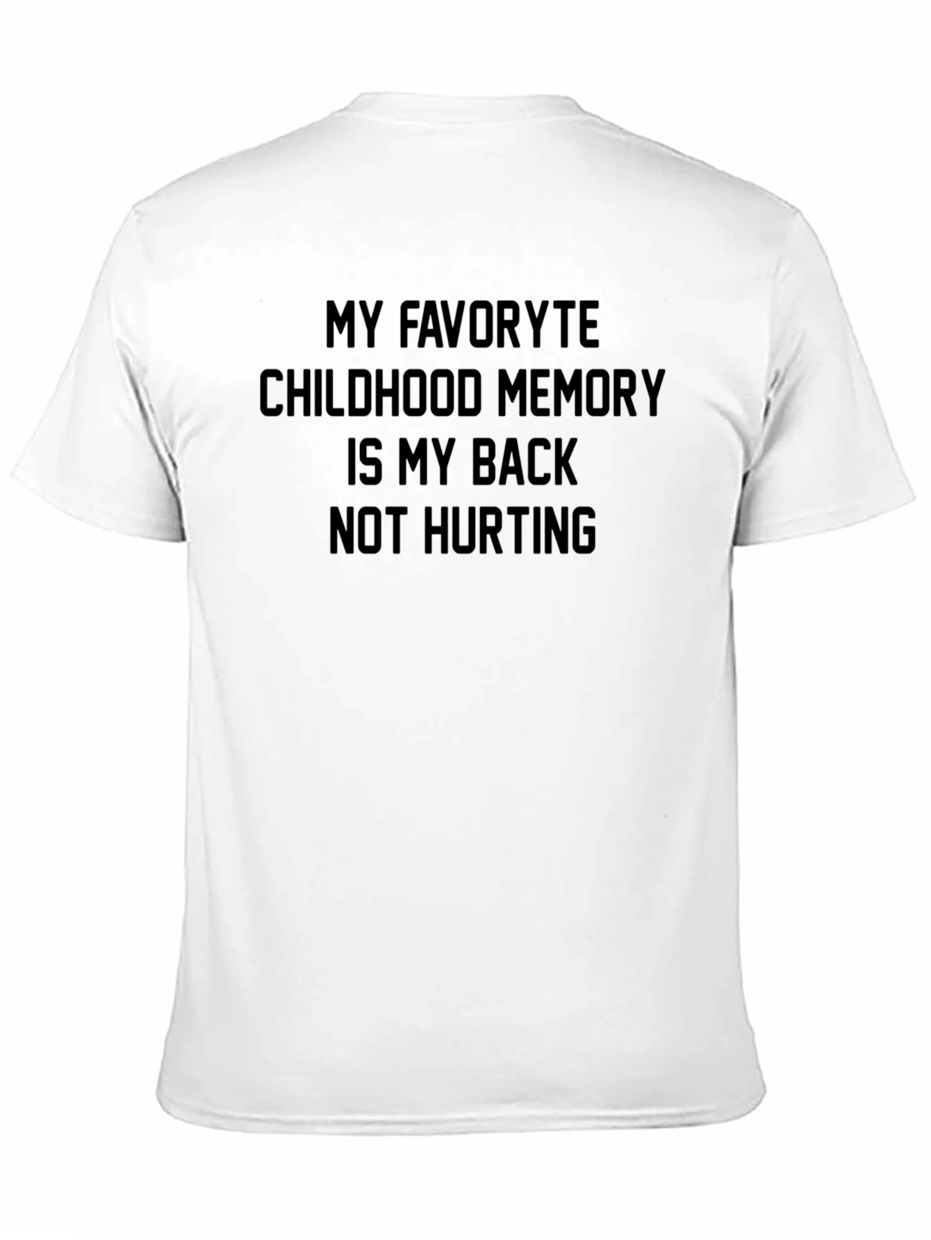 Funny Back Pain Adulting T-Shirt