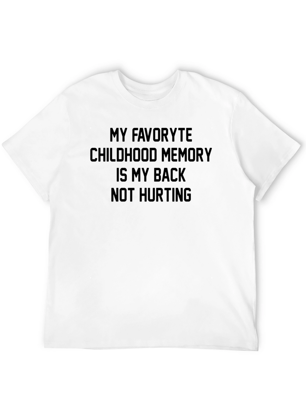 Funny Back Pain Adulting T-Shirt