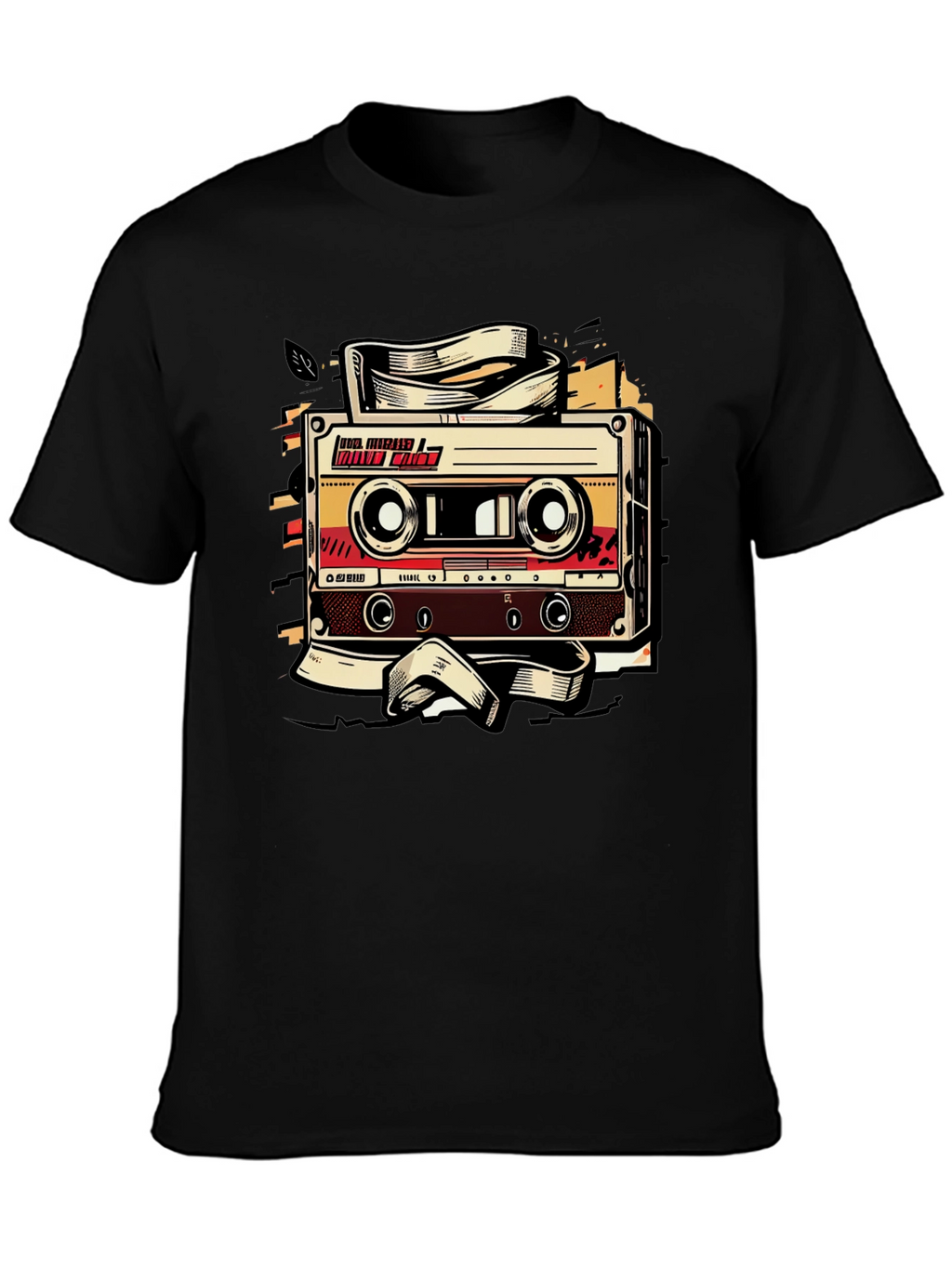 Retro Cassette Tape Graphic Tee