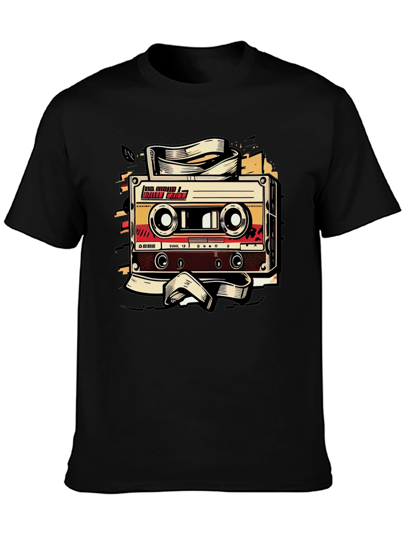 Retro Cassette Tape Graphic Tee