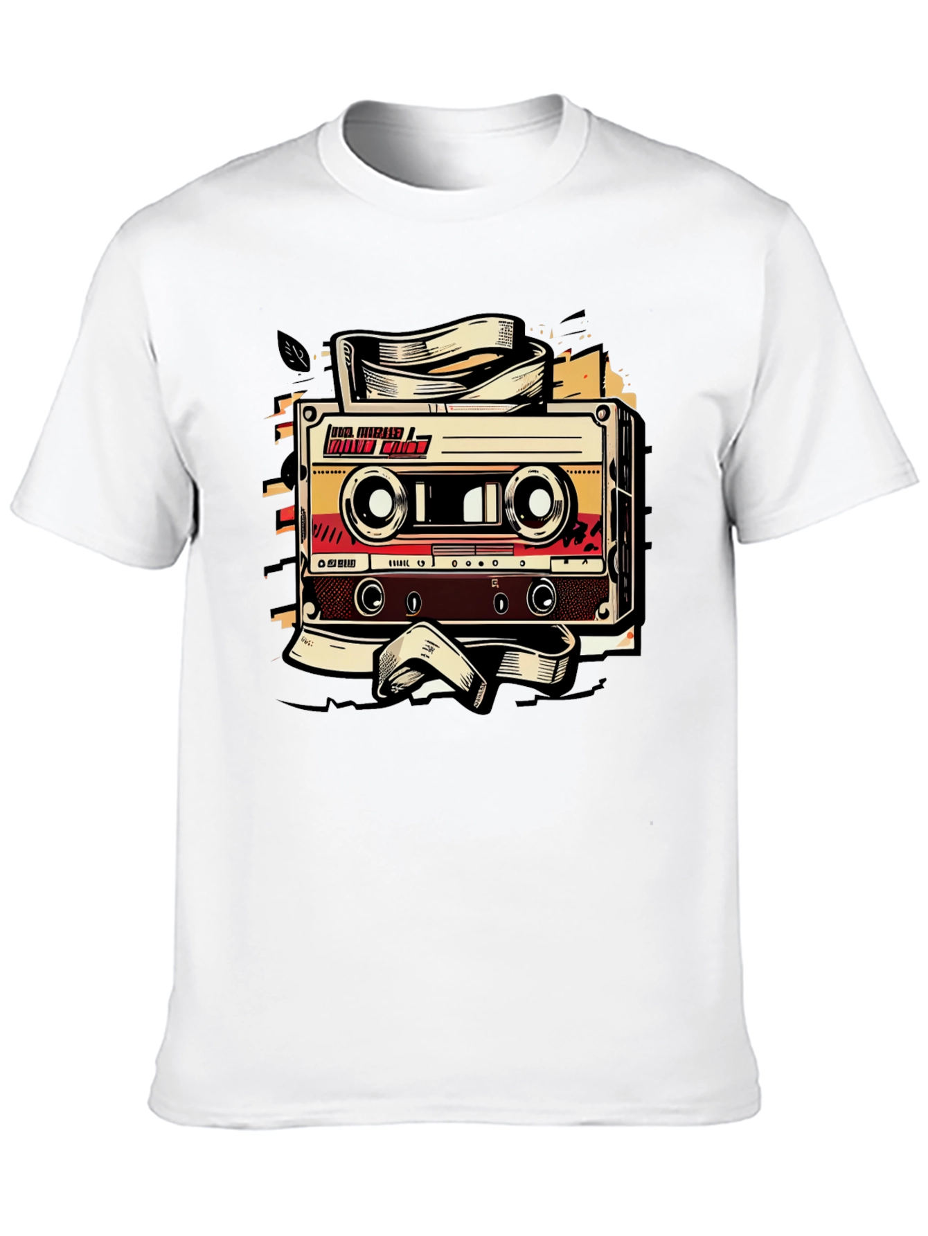 Retro Cassette Tape Graphic Tee