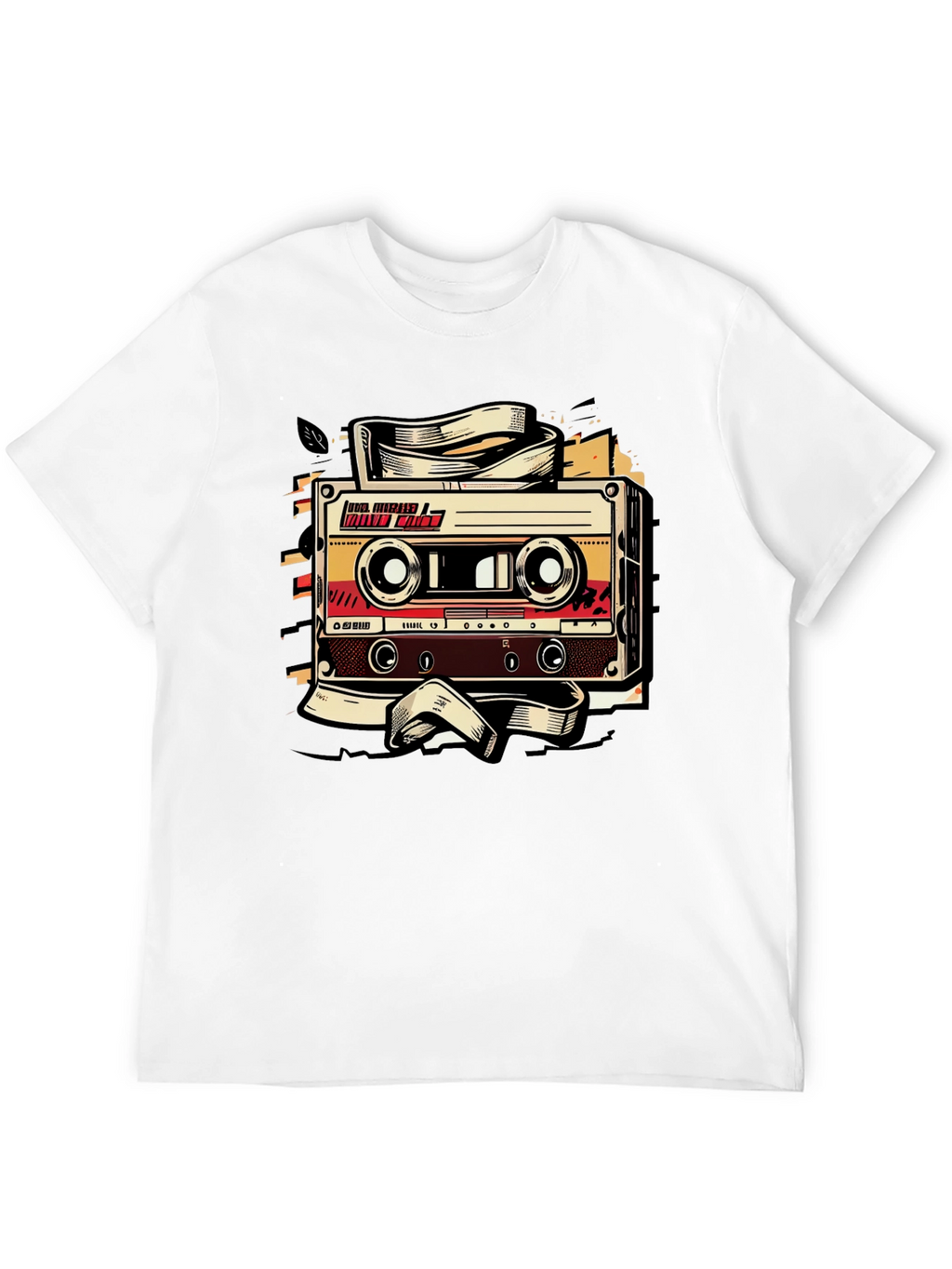 Retro Cassette Tape Graphic Tee