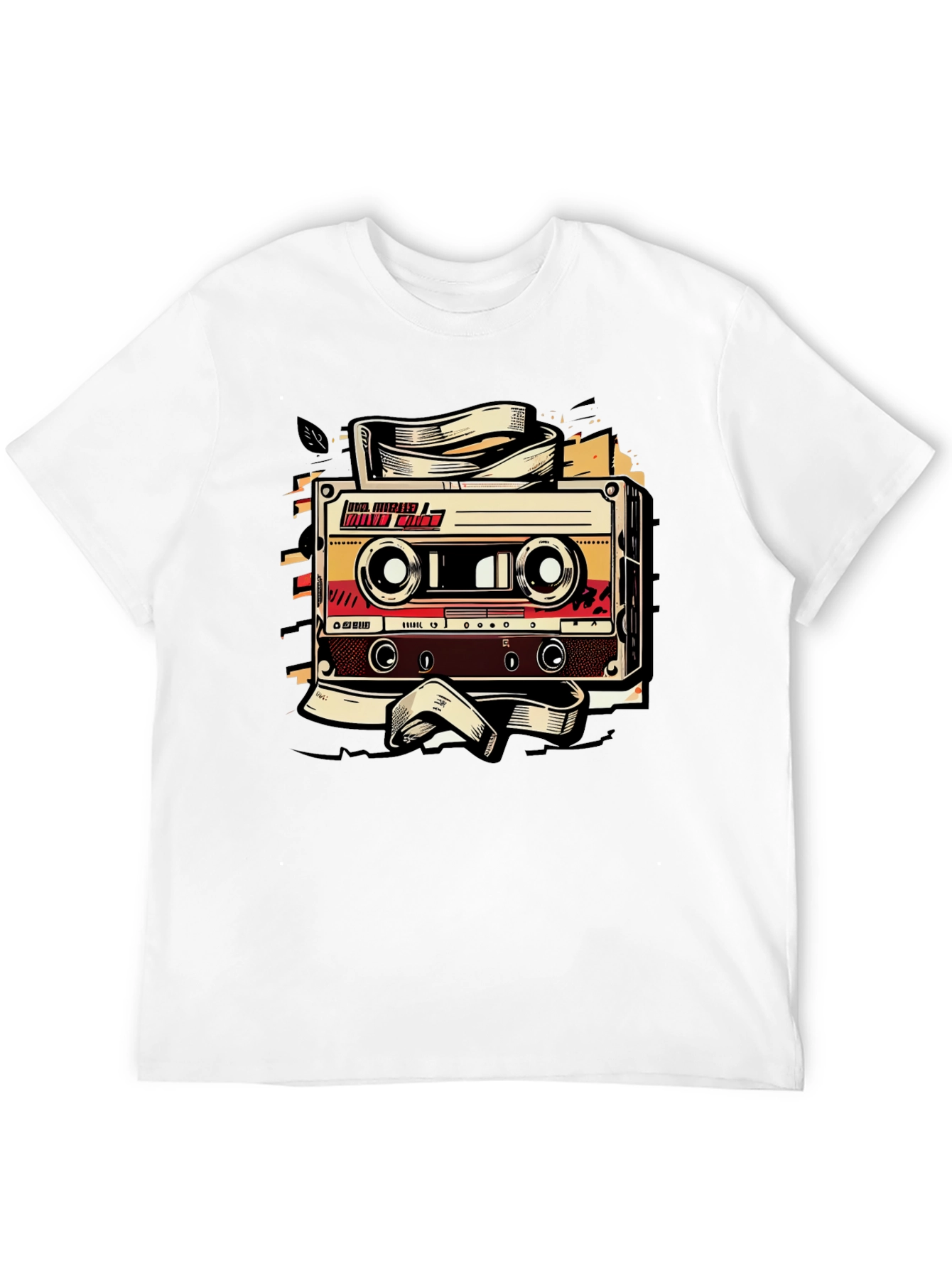 Retro Cassette Tape Graphic Tee