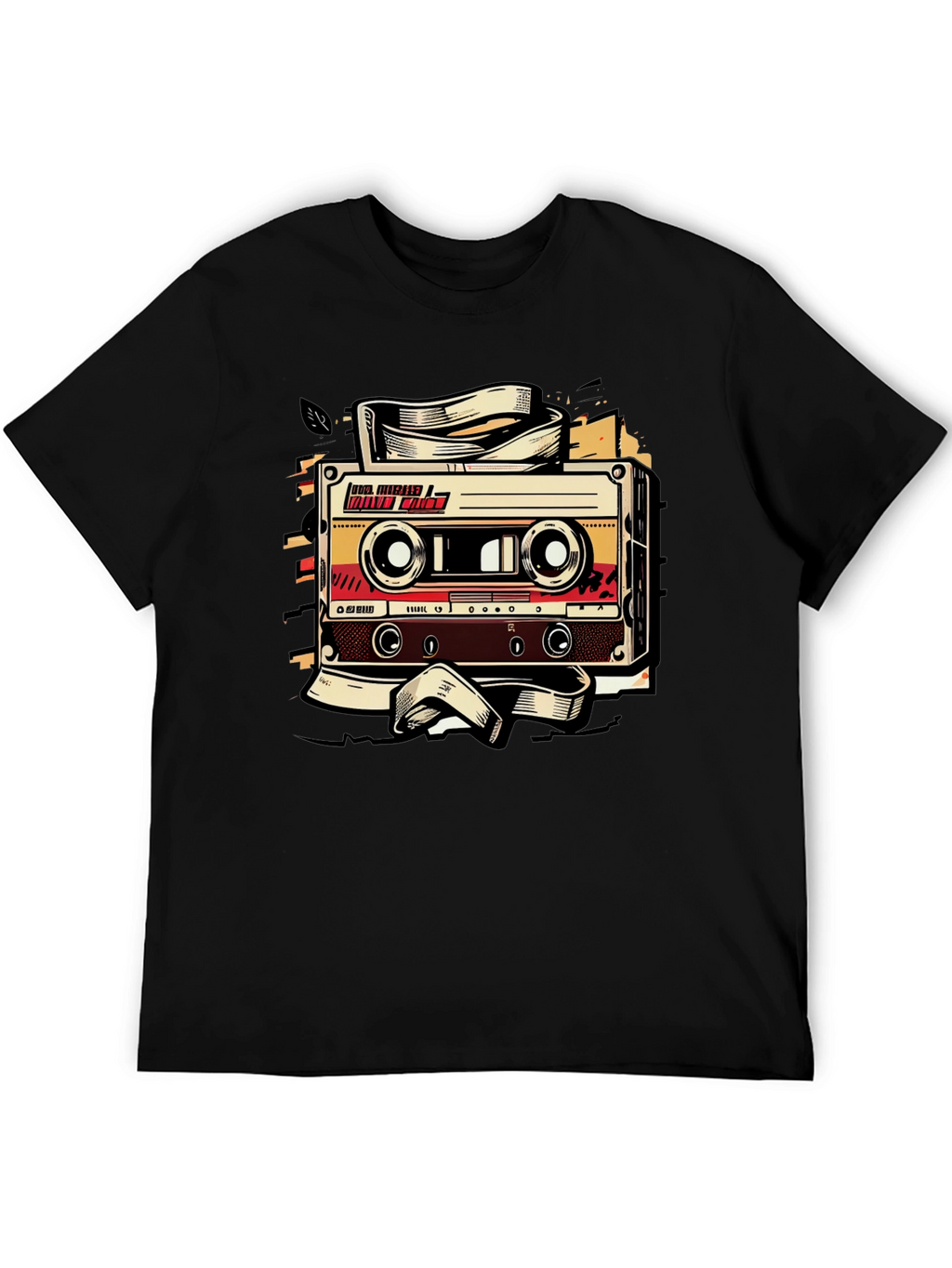 Retro Cassette Tape Graphic Tee