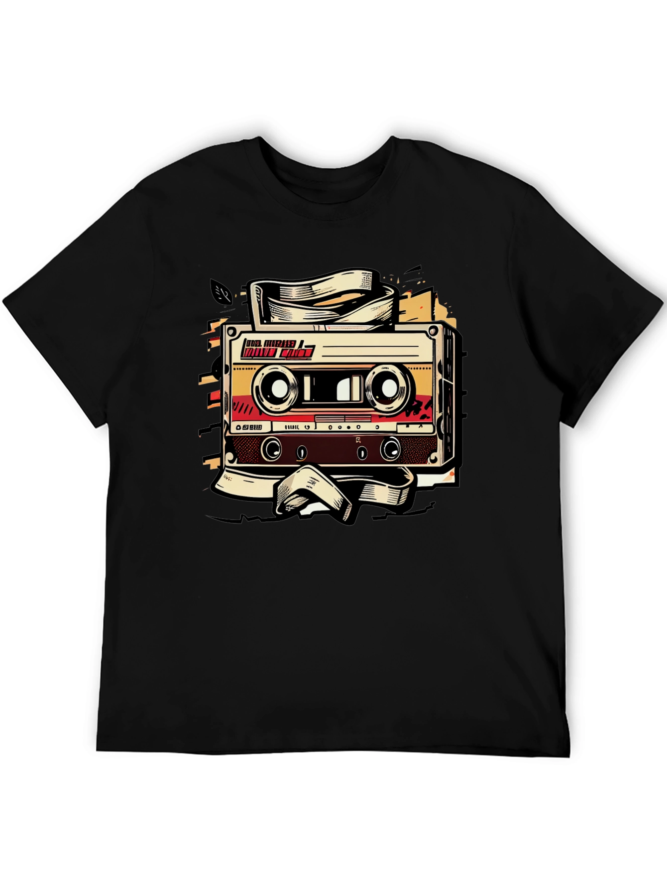 Retro Cassette Tape Graphic Tee