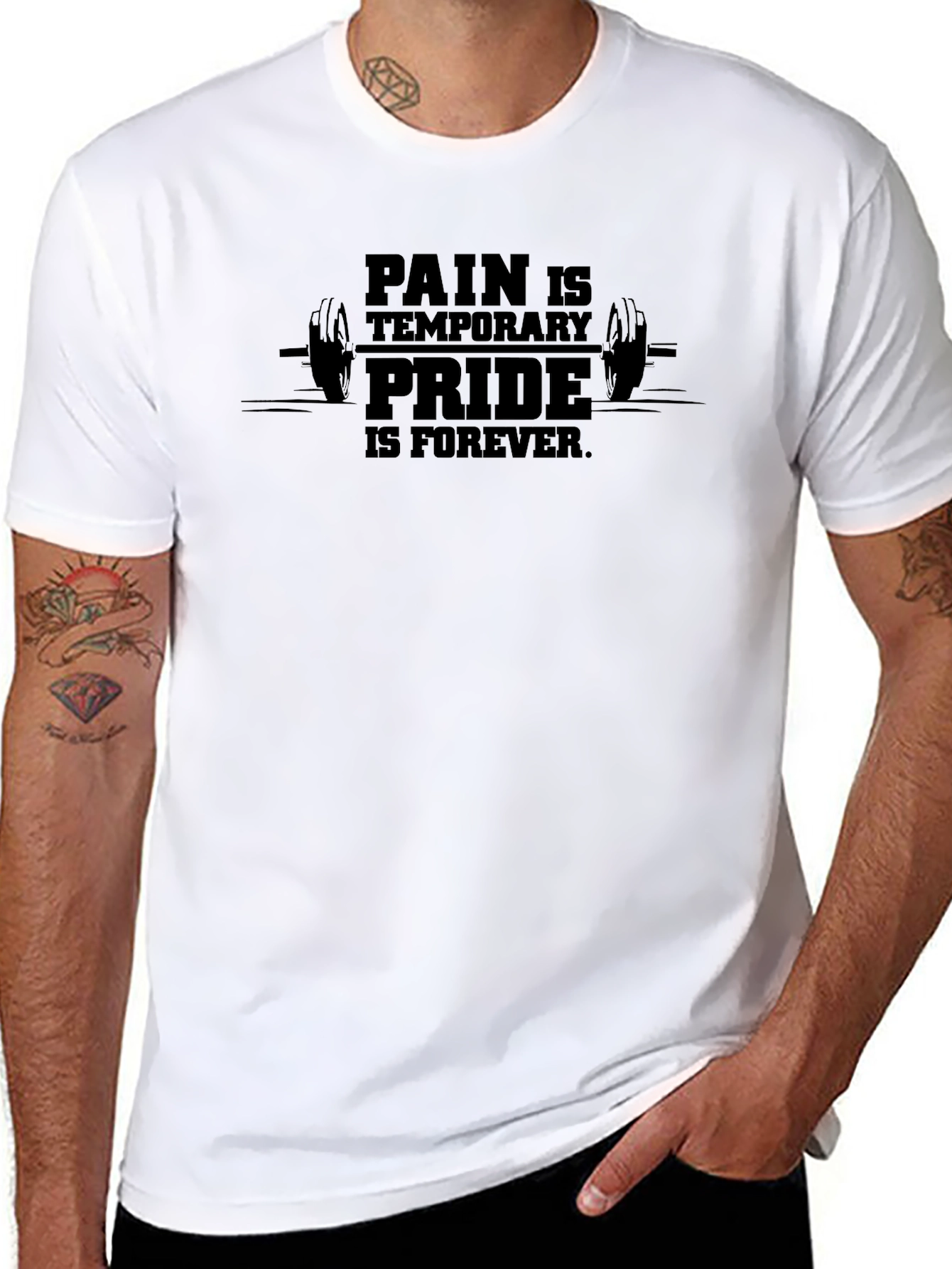 Pain is Temporary Pride is Forever Graphic Tee