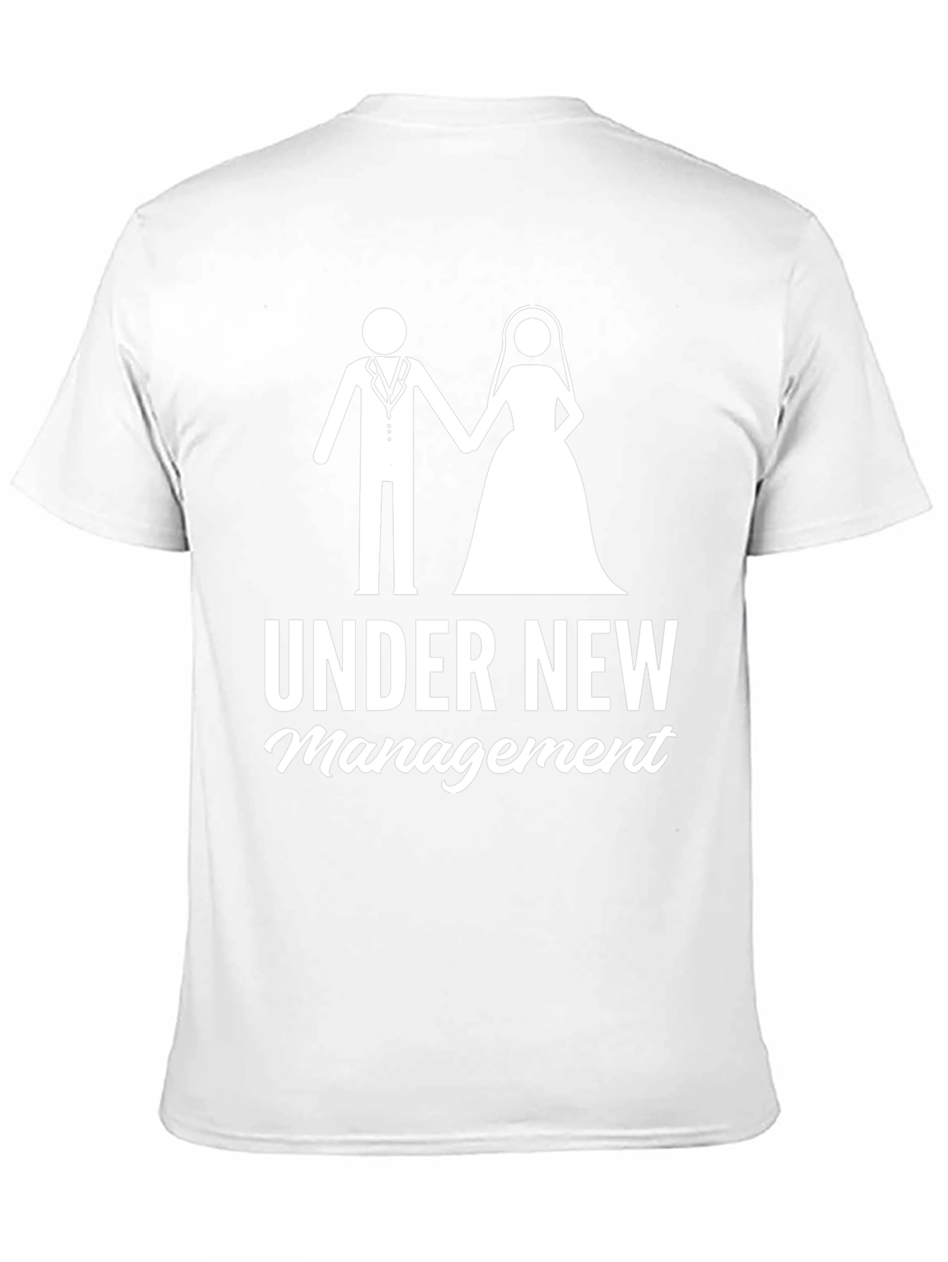 Under New Management Wedding Tee
