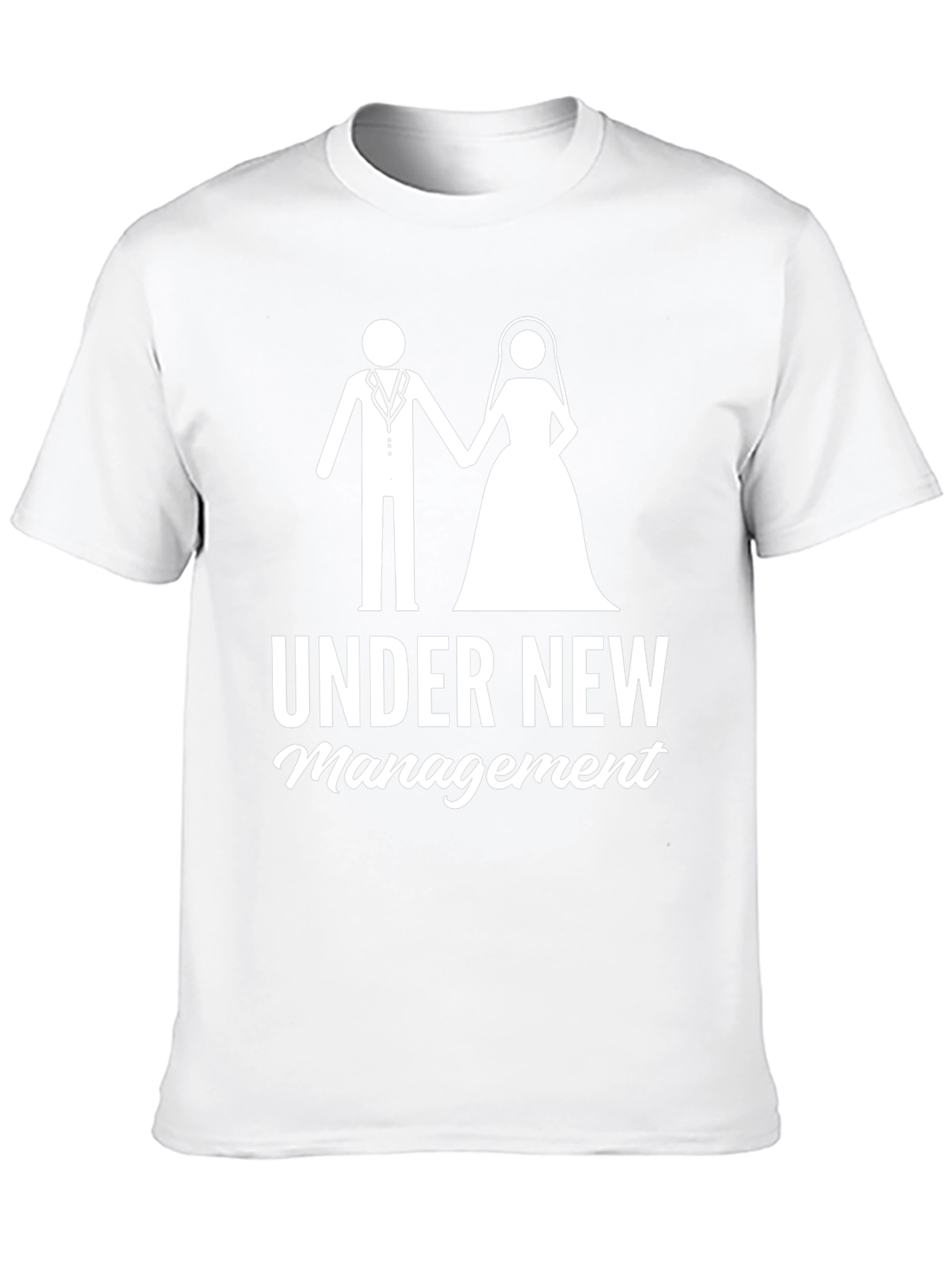 Under New Management Wedding Tee