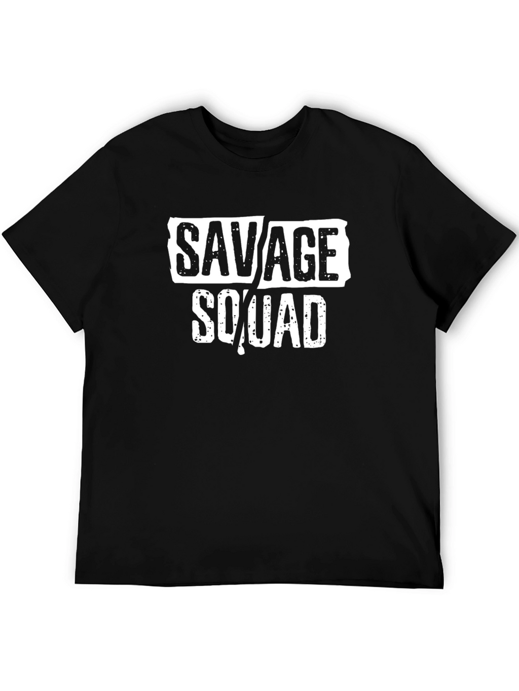 Savage Squad Graphic Black T-Shirt