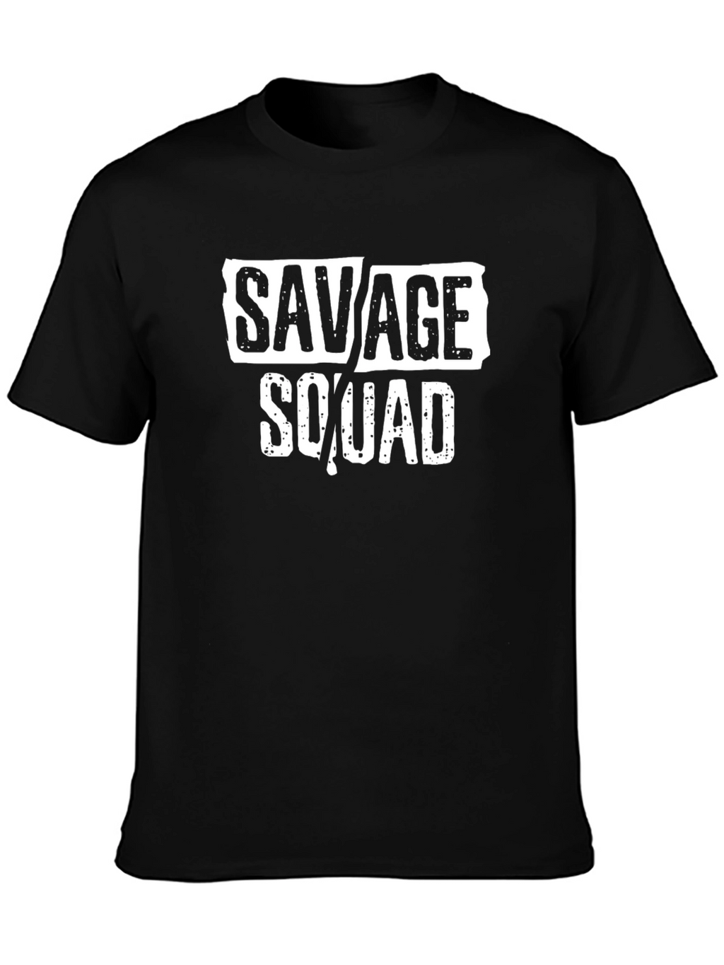 Savage Squad Graphic Black T-Shirt