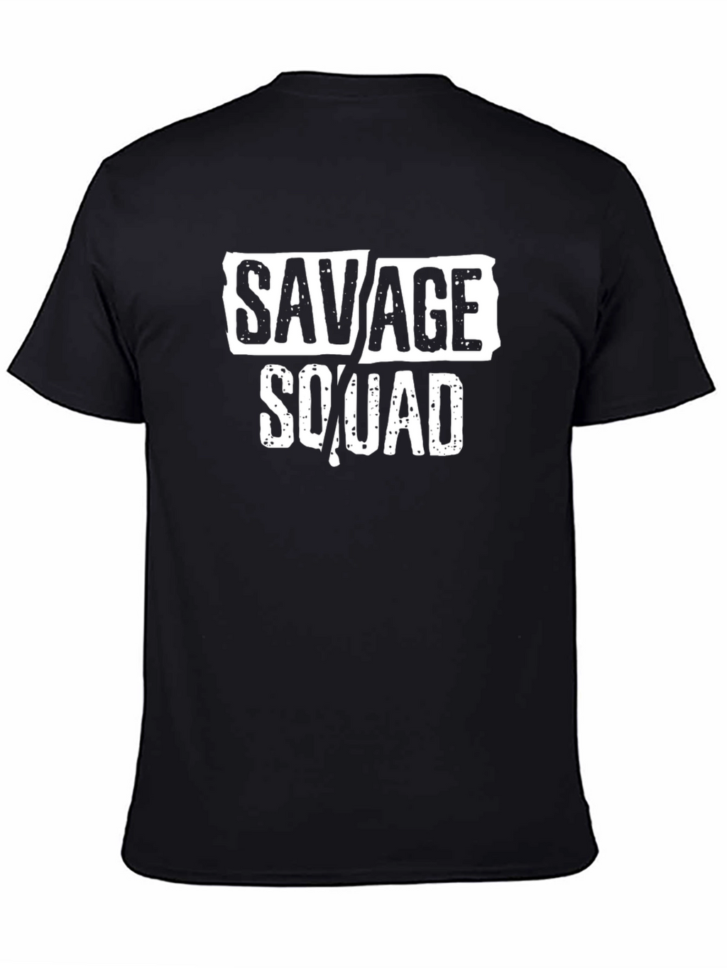 Savage Squad Graphic Black T-Shirt