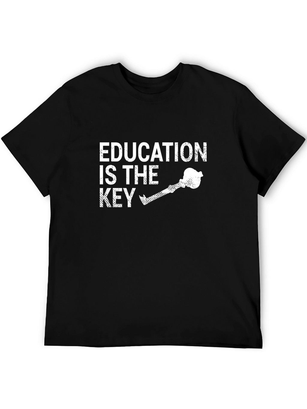 Education is the Key T-Shirt - Black