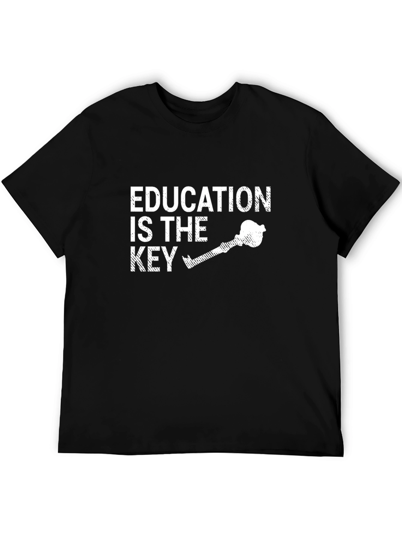 Education is the Key T-Shirt - Black