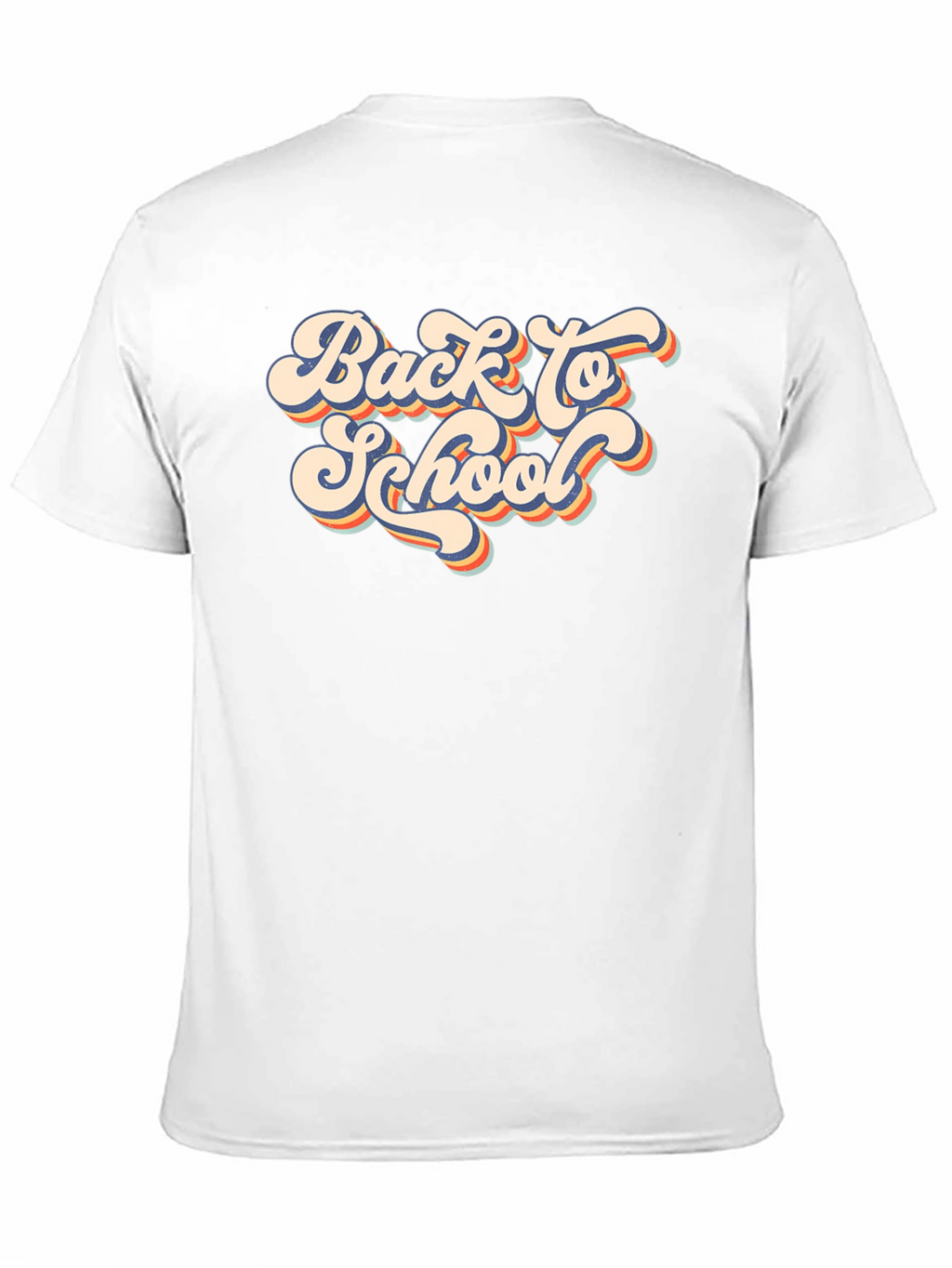 Retro Back to School Black T-Shirt