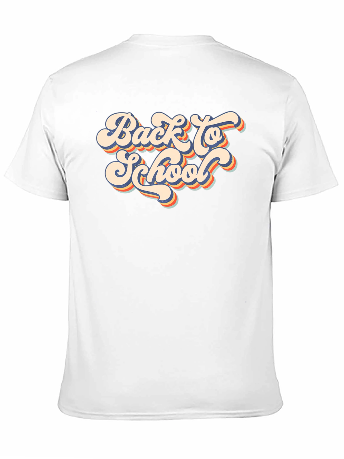 Retro Back to School Black T-Shirt