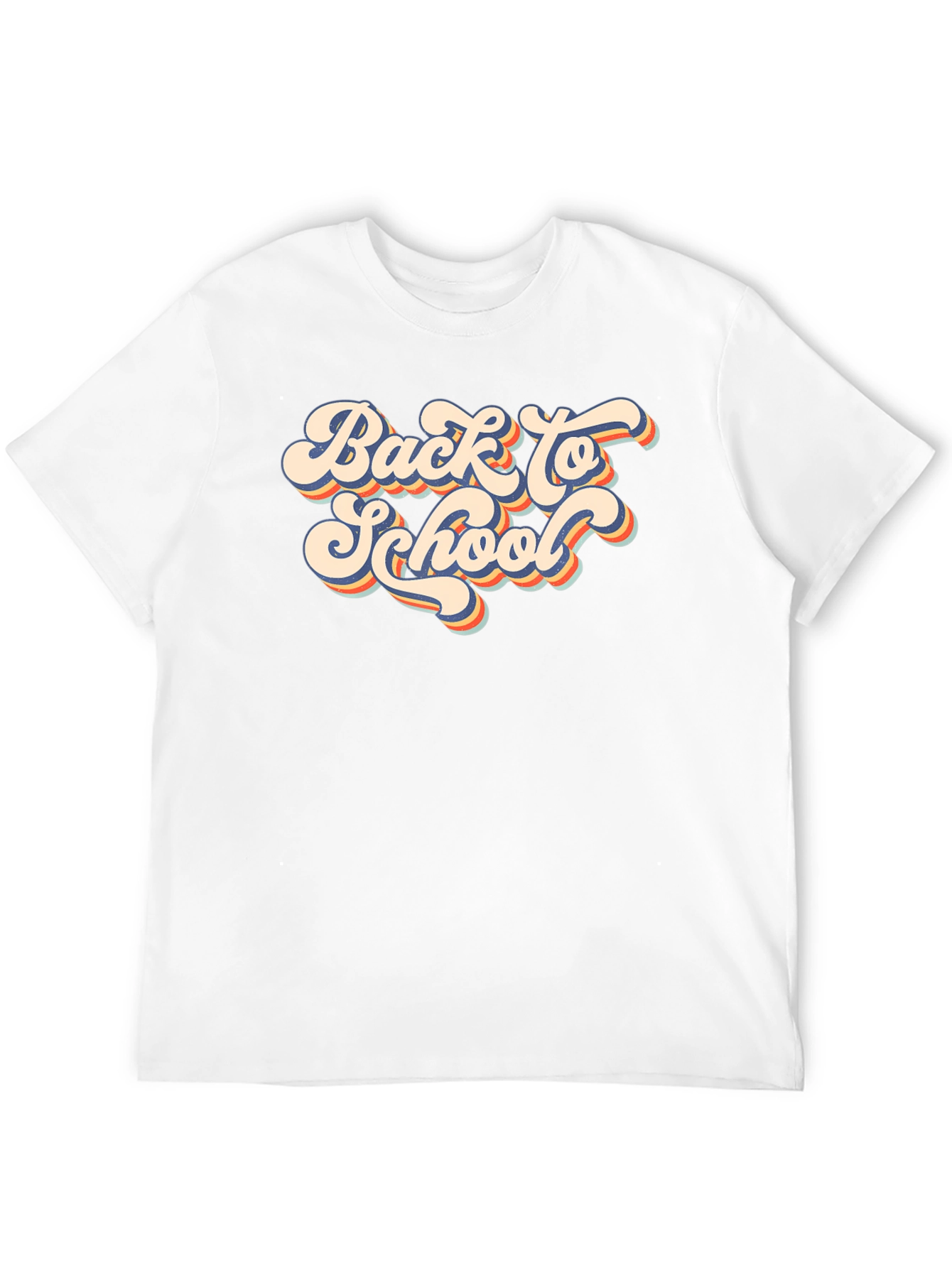 Retro Back to School Black T-Shirt