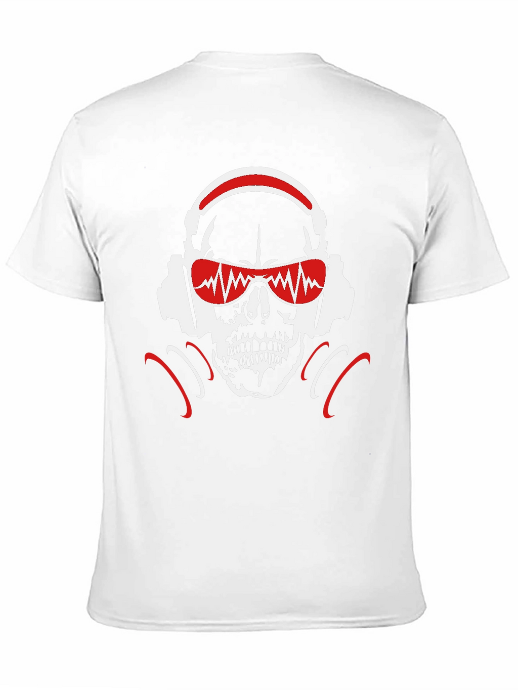Skull DJ Headphones T-Shirt