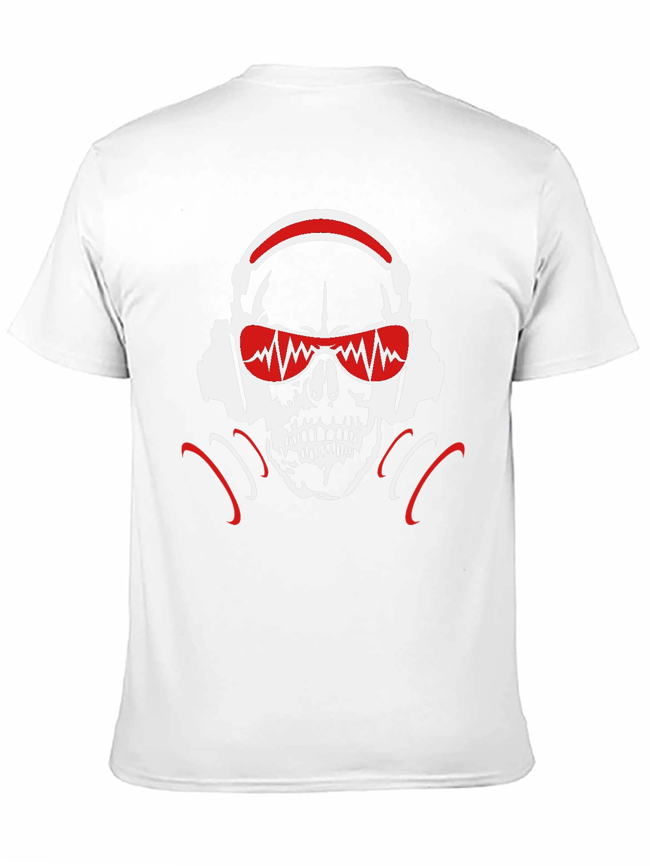 Skull DJ Headphones T-Shirt