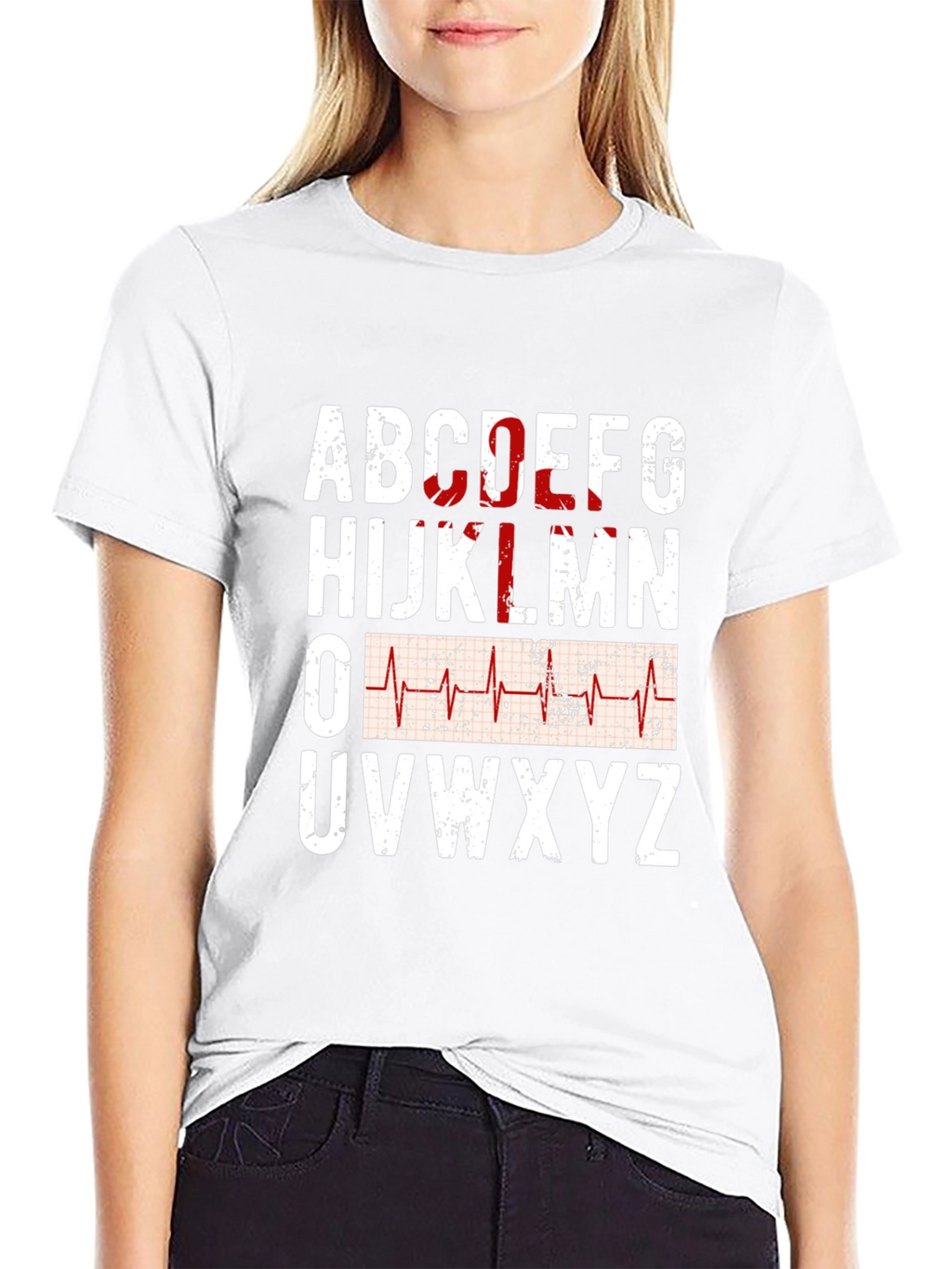 Nurse Alphabet T-Shirt - Medical Professional Apparel