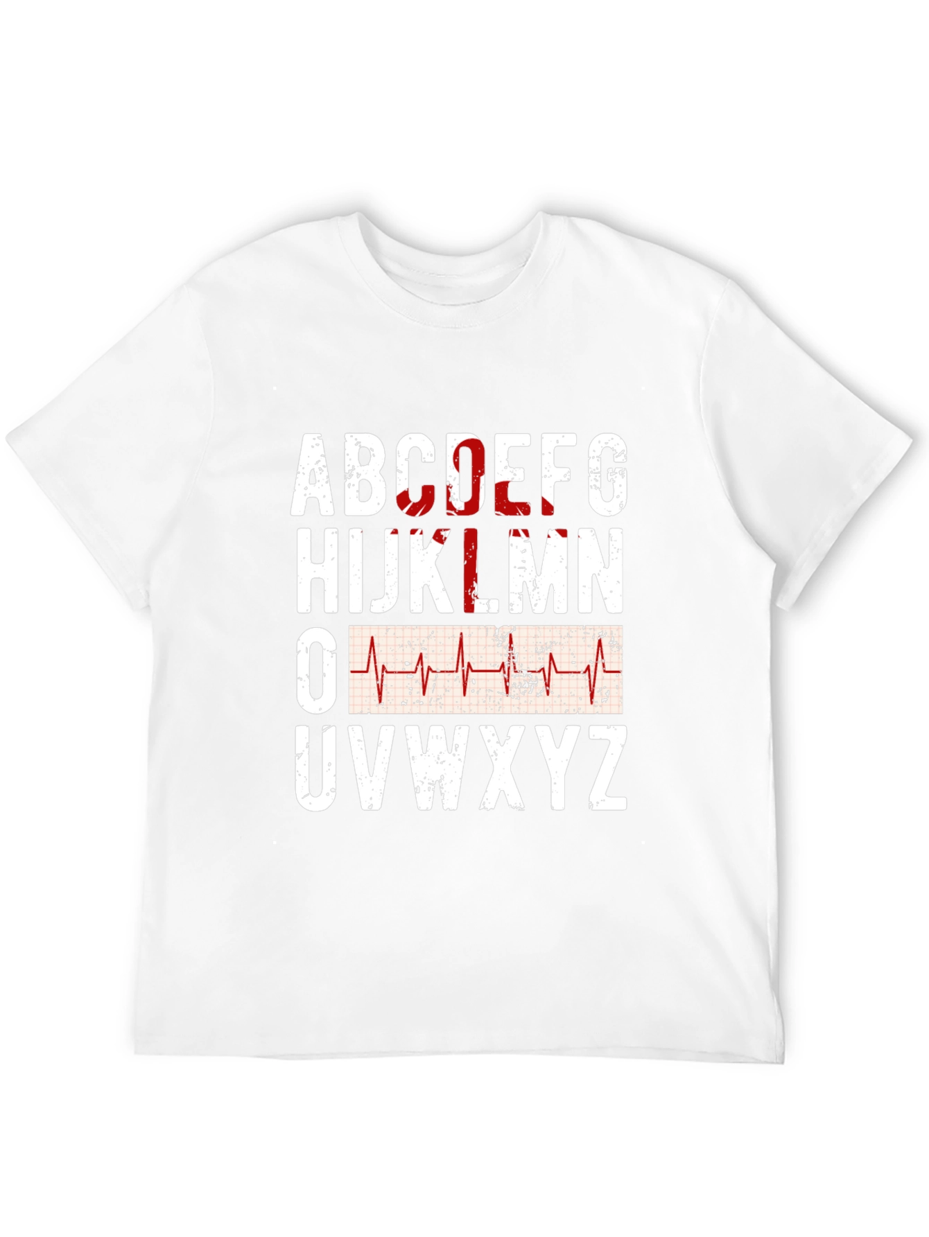 Nurse Alphabet T-Shirt - Medical Professional Apparel