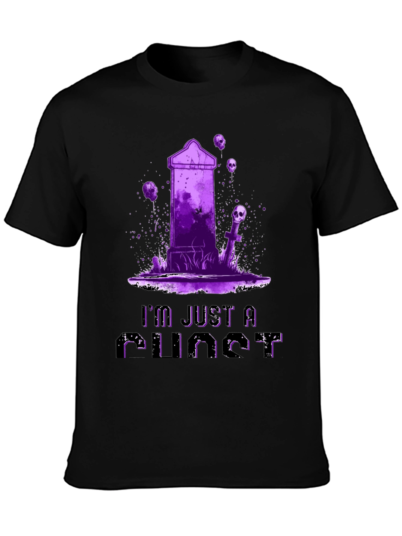Just A Punct T-Shirt: Tombstone & Skulls