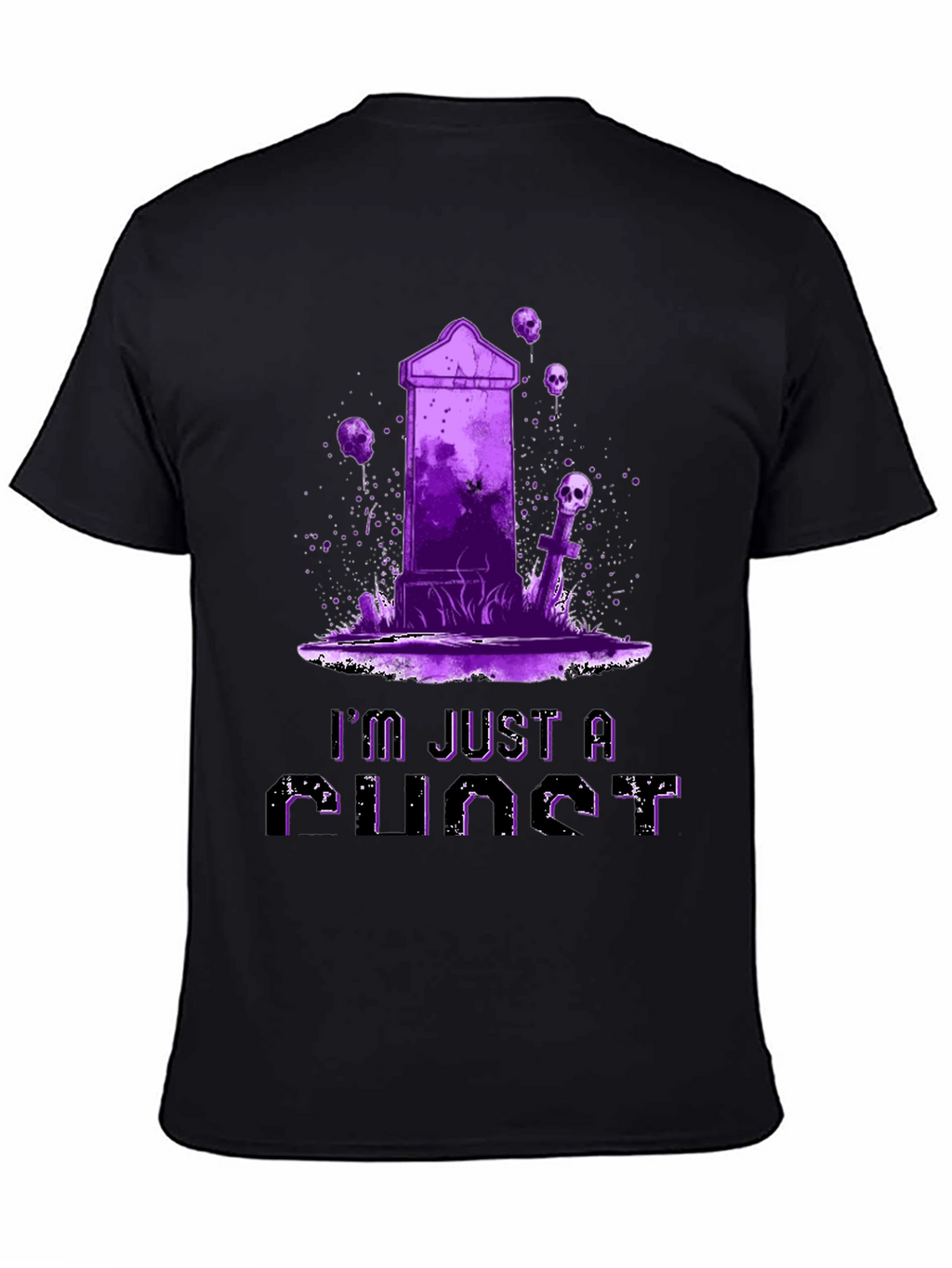Just A Punct T-Shirt: Tombstone & Skulls