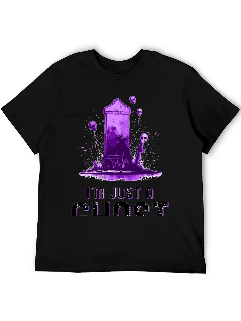 Just A Punct T-Shirt: Tombstone & Skulls