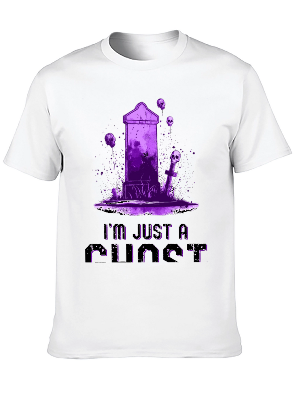 Just A Punct T-Shirt: Tombstone & Skulls
