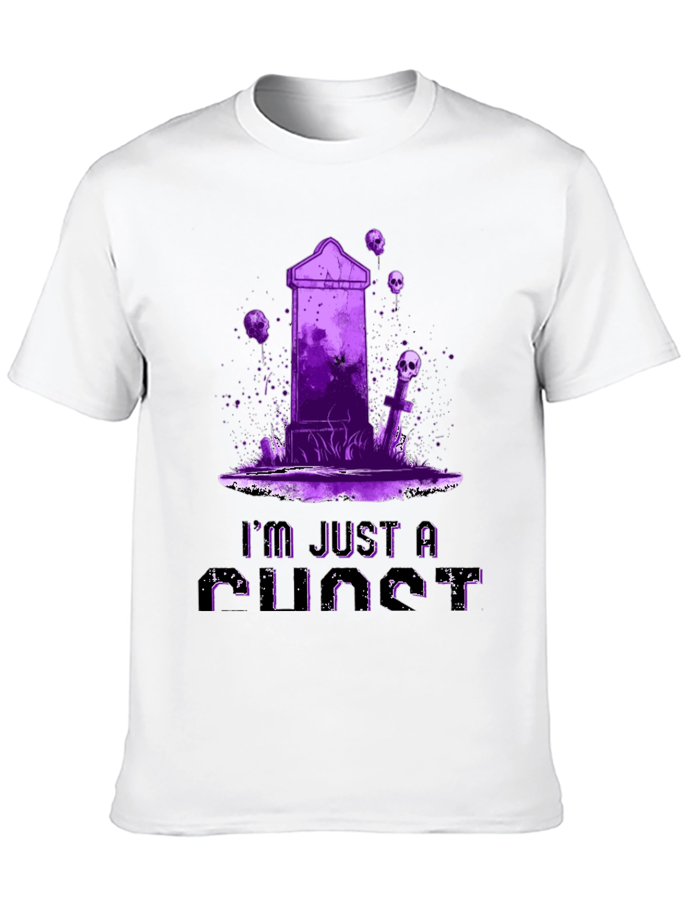 Just A Punct T-Shirt: Tombstone & Skulls