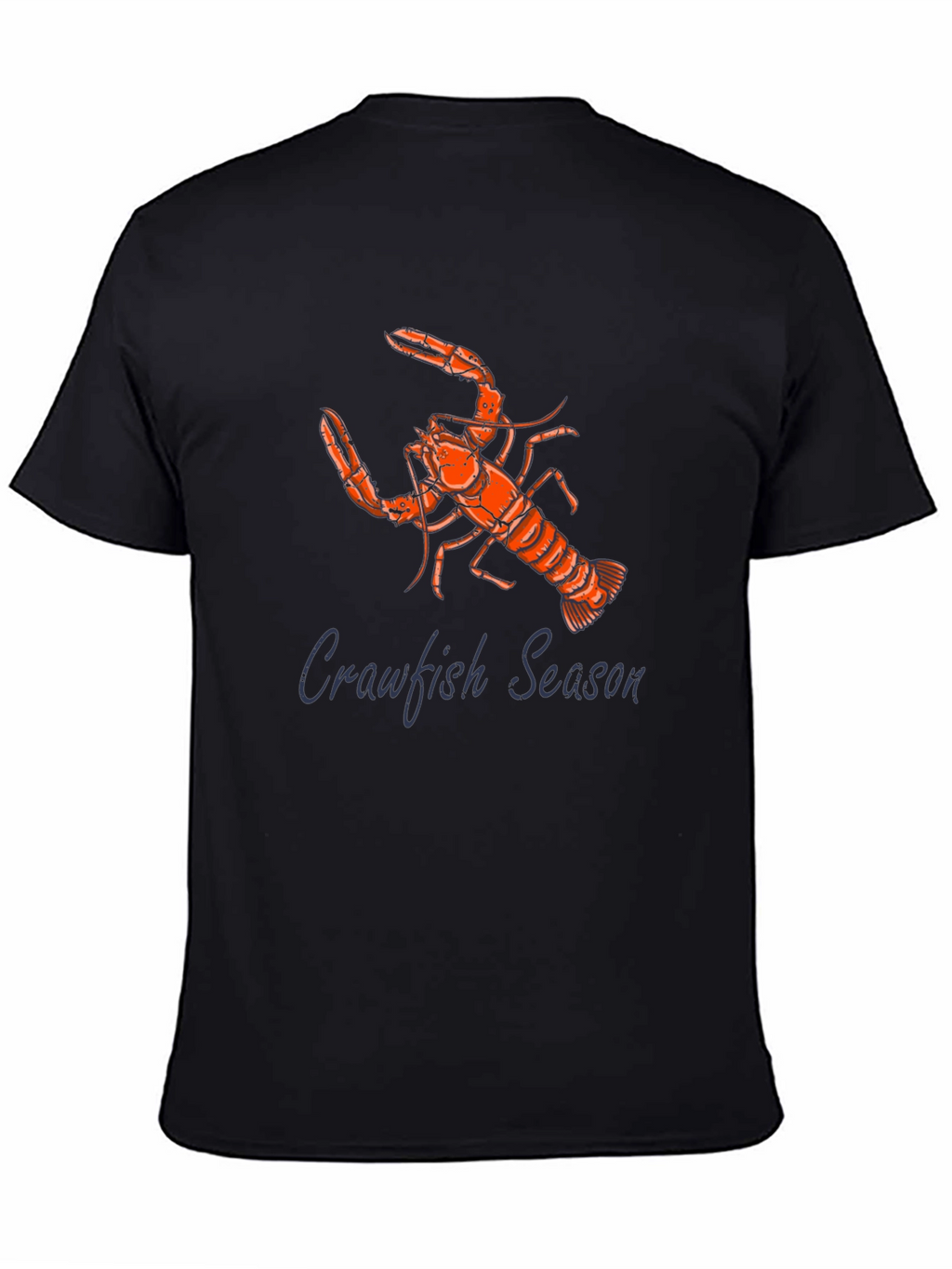 Crawfish Season Graphic Tee - Unisex Black T-Shirt