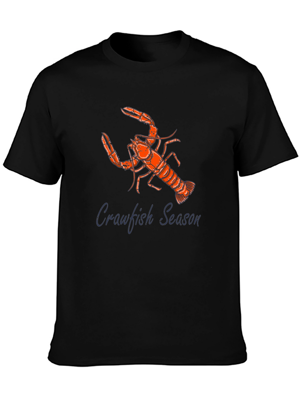 Crawfish Season Graphic Tee - Unisex Black T-Shirt