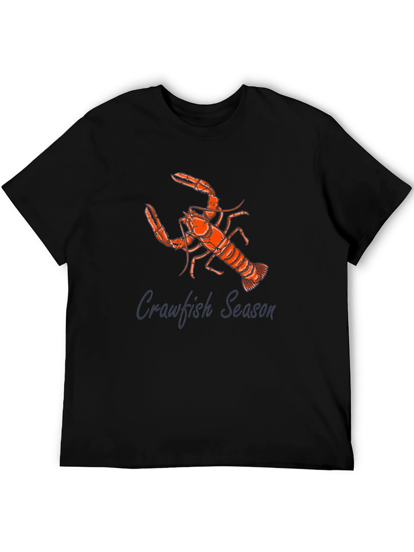 Crawfish Season Graphic Tee - Unisex Black T-Shirt