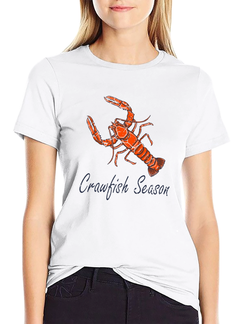 Crawfish Season Graphic Tee - Unisex Black T-Shirt