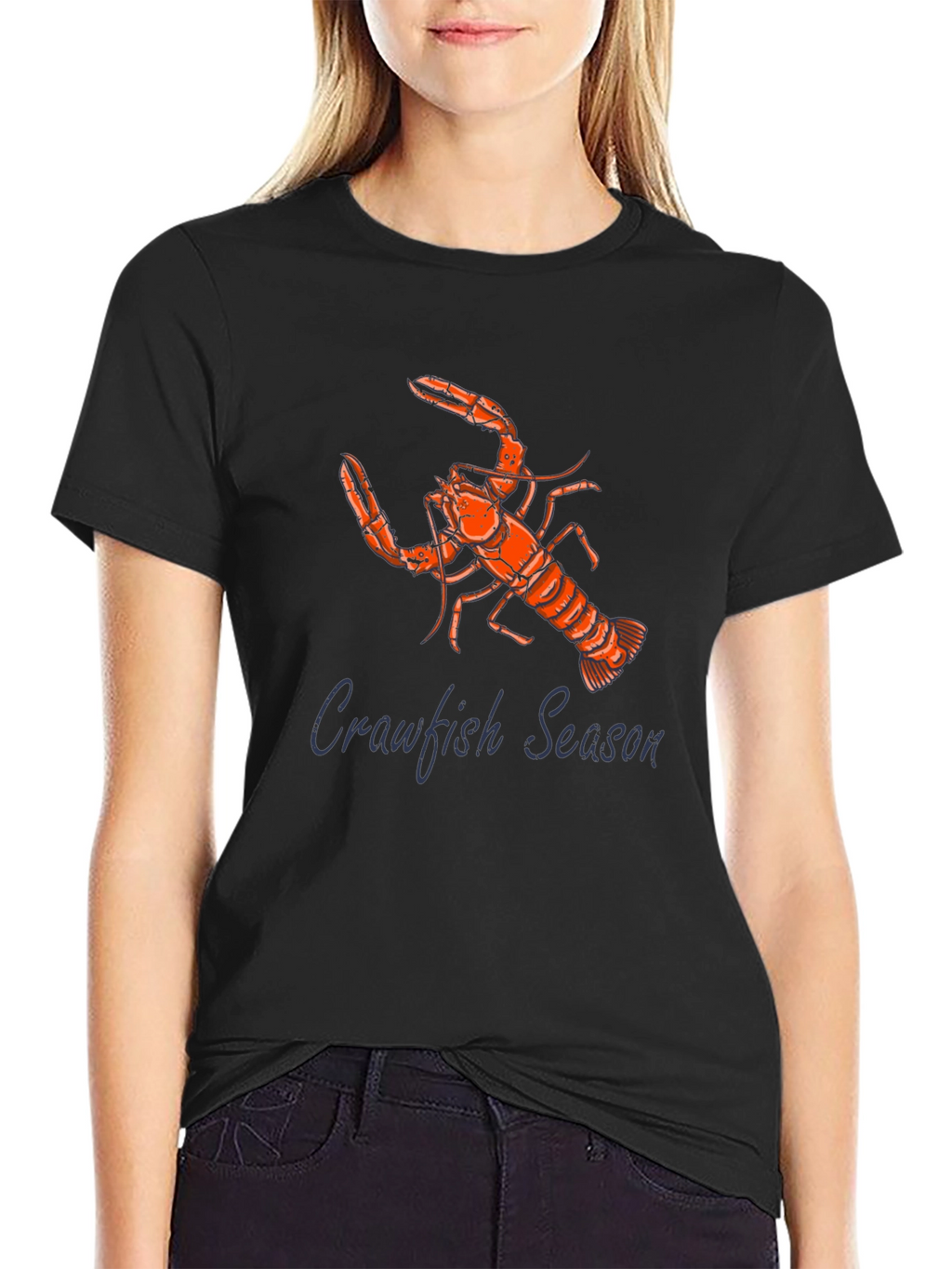 Crawfish Season Graphic Tee - Unisex Black T-Shirt