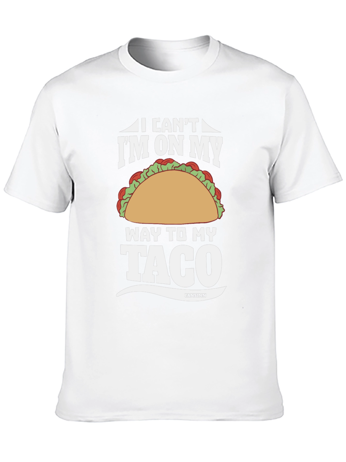 Im On My Way To My Taco Graphic Tee