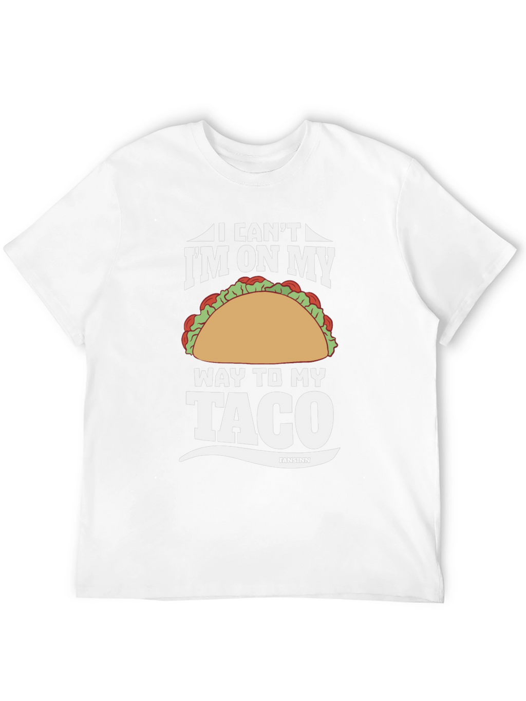 Im On My Way To My Taco Graphic Tee