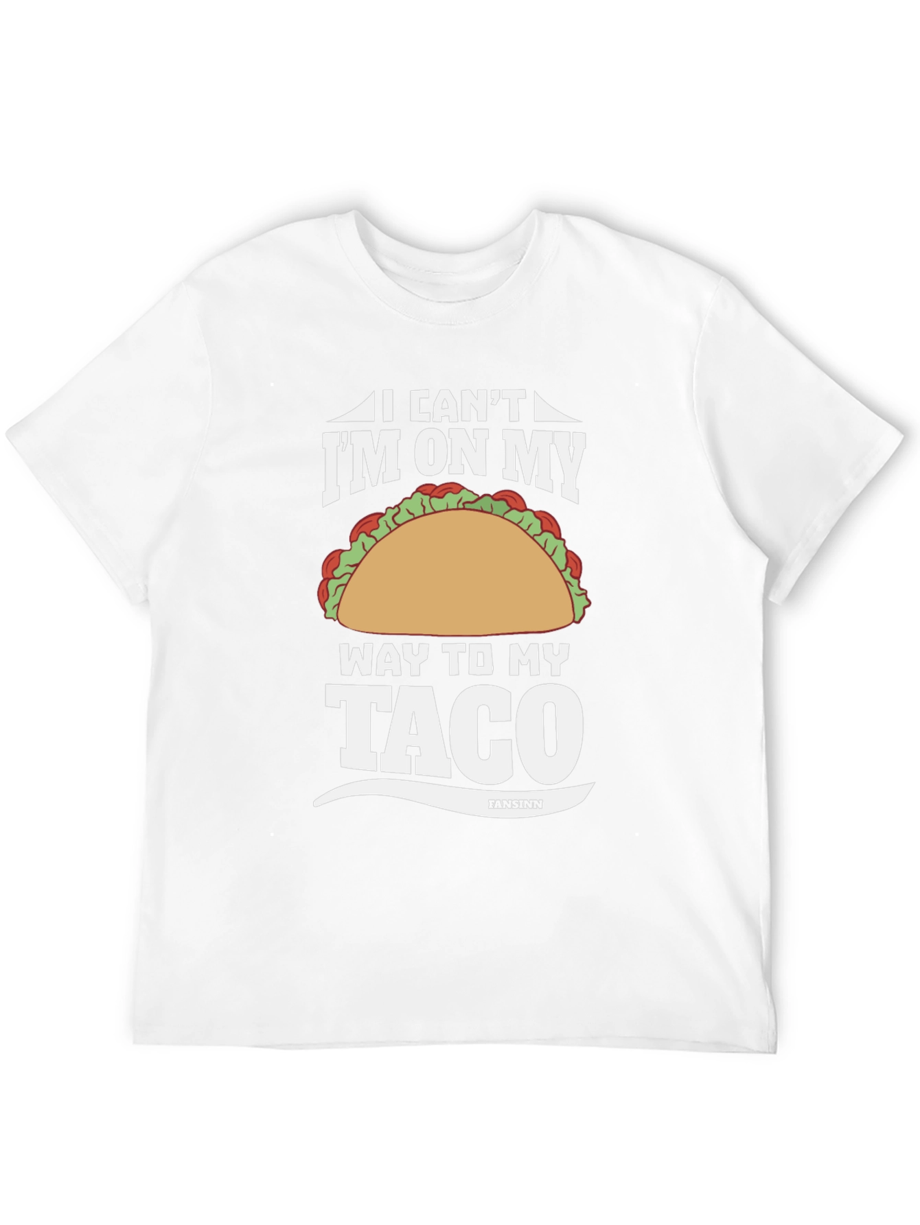 Im On My Way To My Taco Graphic Tee