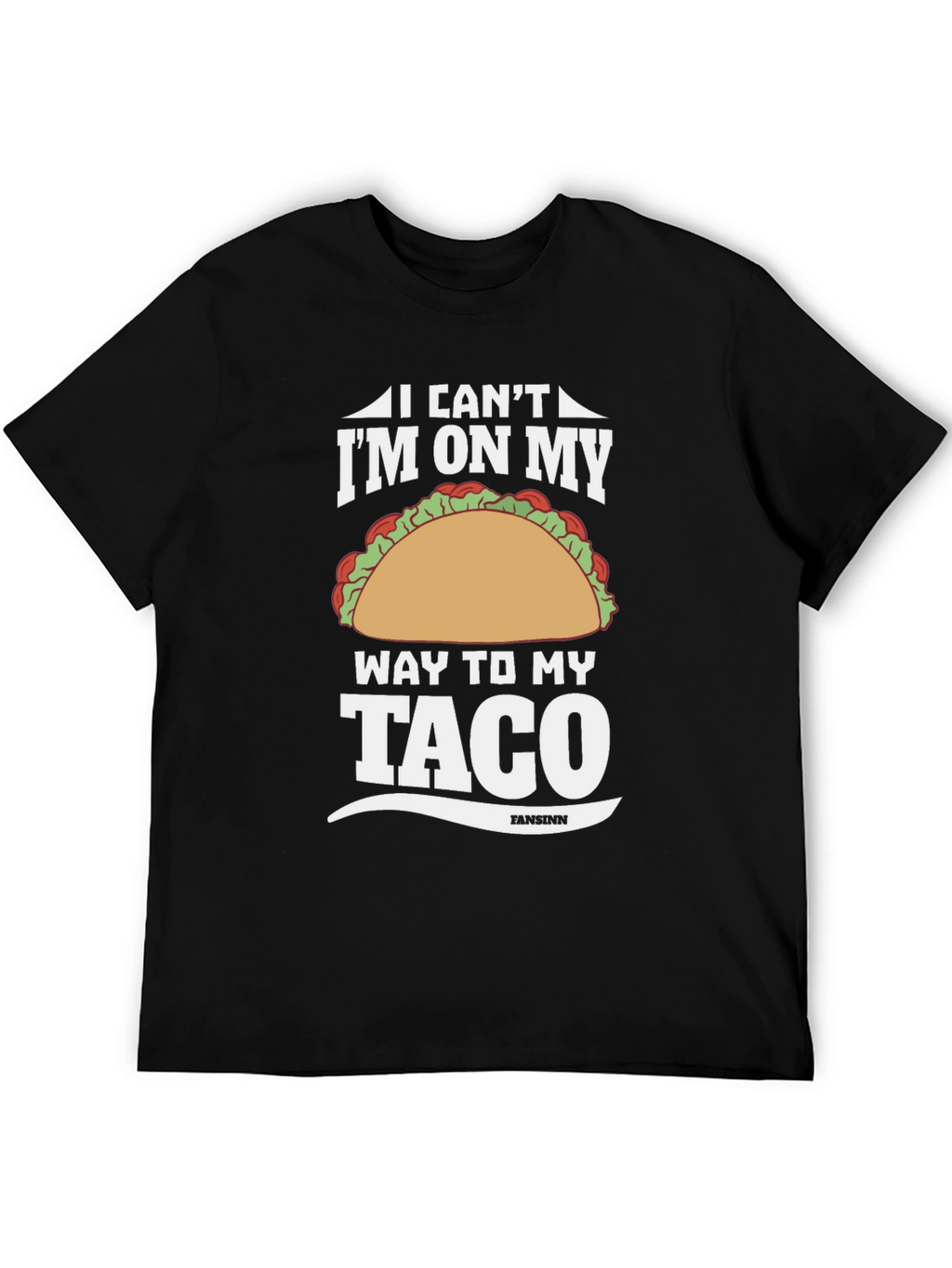 Im On My Way To My Taco Graphic Tee
