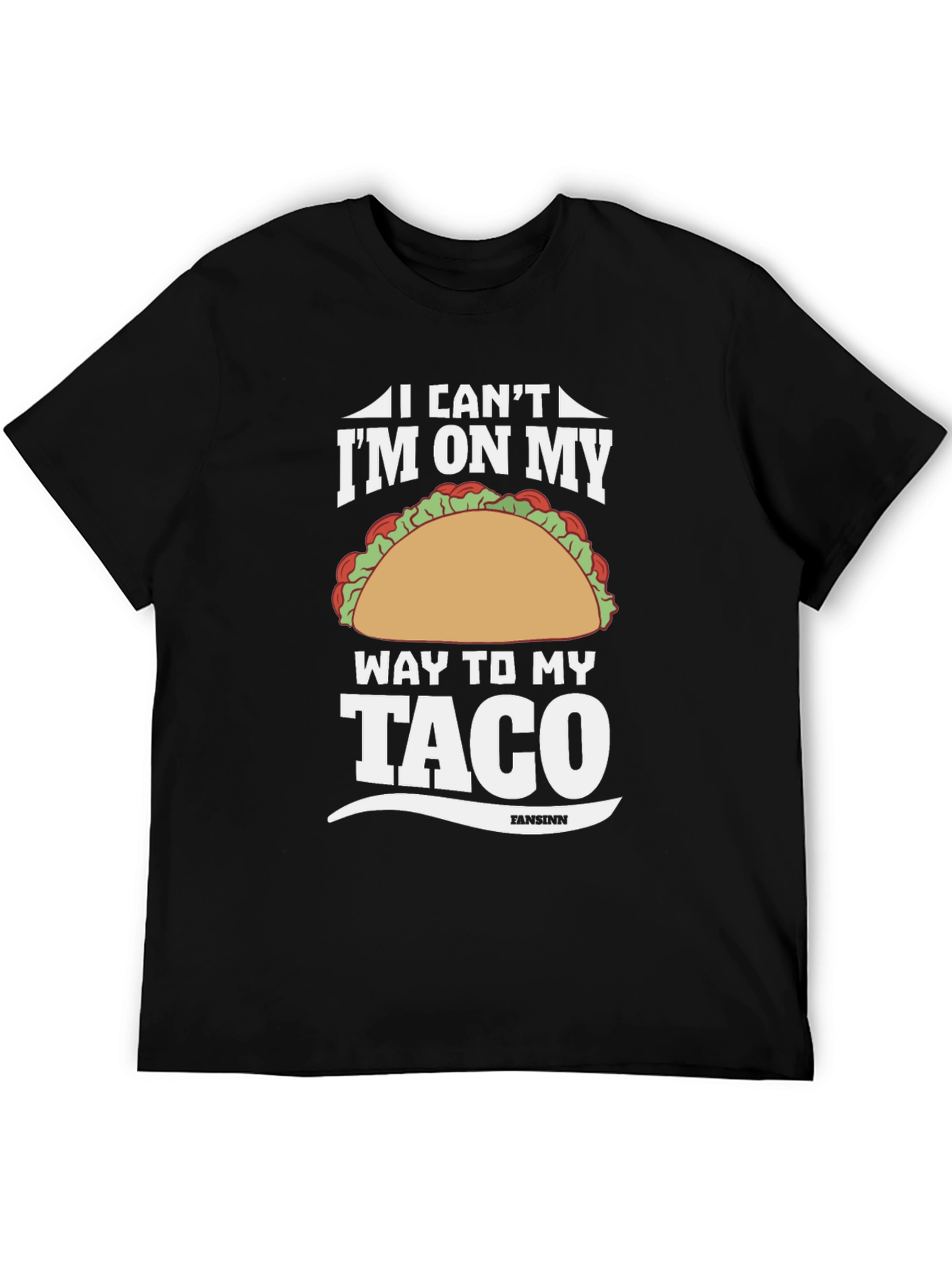 Im On My Way To My Taco Graphic Tee